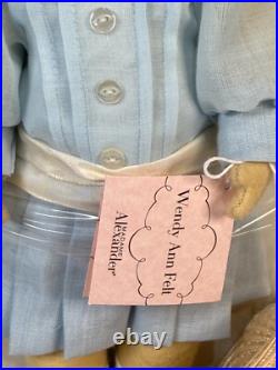 Madame Alexander Wendy Ann Felt Doll 13 Tall Doll with Box, Limited Edition, COA