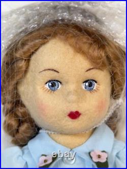 Madame Alexander Wendy Ann Felt Doll 13 Tall Doll with Box, Limited Edition, COA
