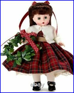 Madame Alexander Wendy Cottage Christmas 8 Doll New