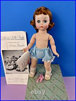 Madame Alexander Wendy-Kins auburn hair Doll BKW orig Box, Tag, Brush/comb #400