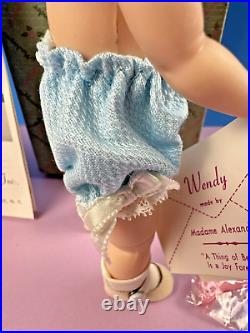 Madame Alexander Wendy-Kins auburn hair Doll BKW orig Box, Tag, Brush/comb #400