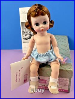 Madame Alexander Wendy-Kins auburn hair Doll BKW orig Box, Tag, Brush/comb #400