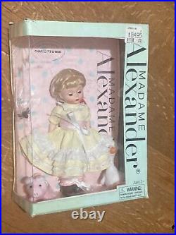 Madame Alexander Wendy Loves Charlottes Web Doll & 3 Animal Friend NIB Authentic