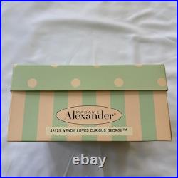 Madame Alexander Wendy Loves Curious George 8-inch Doll & Plush 2003 MIB, RARE