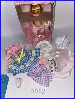 Madame Alexander Wendy's Tea Party 79030 8 with Box, Tags, Outfits