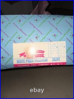Madame Alexander White Pique Pussycat Baby Doll 38244 in Box with Brush & Comb