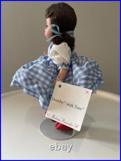 Madame Alexander Wizard Of Oz 8 Tags On Stands Dorothy, Tin Man, Munchkin, Lion