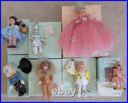 Madame Alexander Wizard of Oz Set of 7 Dolls in Original Boxes