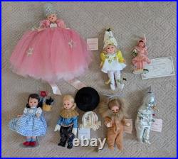 Madame Alexander Wizard of Oz Set of 7 Dolls in Original Boxes