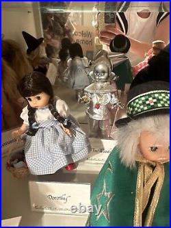 Madame Alexander Wizard of Oz doll set (sold Individually As Well) With Stands