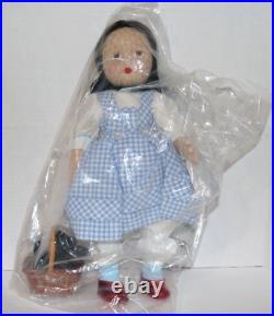Madame Alexander all Felt Doll Dorothy & Toto Wizard of OZ 2000 Retired New