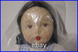 Madame Alexander all Felt Doll Dorothy & Toto Wizard of OZ 2000 Retired New