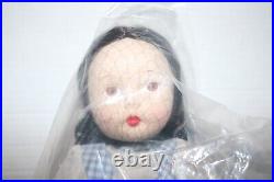 Madame Alexander all Felt Doll Dorothy & Toto Wizard of OZ 2000 Retired New