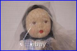 Madame Alexander all Felt Doll Dorothy & Toto Wizard of OZ 2000 Retired New
