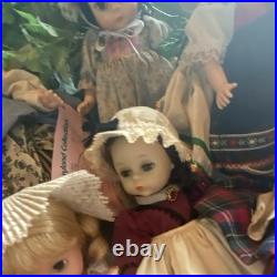 Madame Alexander doll collection nine or Madame Alexander and two are unknown