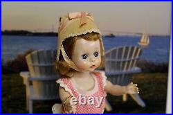 Madame Alexander kins 1954 Doll Vintage Beach Romper withPink Bear