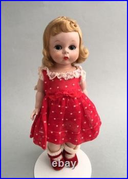 Madame Alexander-kins 7 1/2? Early SLNW Strung (Straight Leg, Non-Walker) 1953