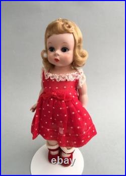 Madame Alexander-kins 7 1/2? Early SLNW Strung (Straight Leg, Non-Walker) 1953