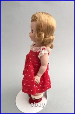 Madame Alexander-kins 7 1/2? Early SLNW Strung (Straight Leg, Non-Walker) 1953