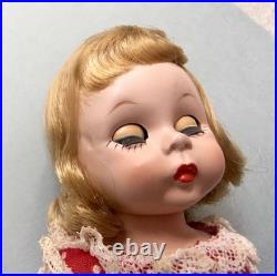 Madame Alexander-kins 7 1/2? Early SLNW Strung (Straight Leg, Non-Walker) 1953