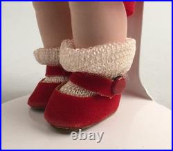 Madame Alexander-kins 7 1/2? Early SLNW Strung (Straight Leg, Non-Walker) 1953