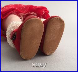 Madame Alexander-kins 7 1/2? Early SLNW Strung (Straight Leg, Non-Walker) 1953