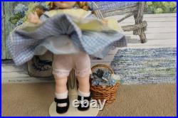 Madame Alexander kins Blonde Doll 1959-60 Vintage withFlower Basket