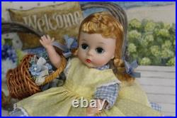 Madame Alexander kins Blonde Doll 1959-60 Vintage withFlower Basket