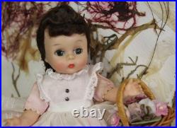 Madame Alexander kins Doll Vintage 1956-57 withFlower Basket SUPER CUTE