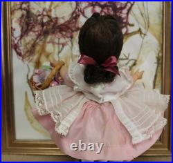 Madame Alexander kins Doll Vintage 1956-57 withFlower Basket SUPER CUTE