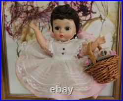 Madame Alexander kins Doll Vintage 1956-57 withFlower Basket SUPER CUTE