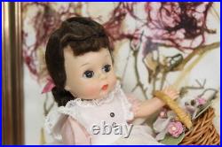 Madame Alexander kins Doll Vintage 1956-57 withFlower Basket SUPER CUTE