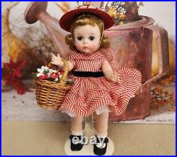 Madame Alexander kins Doll Vintage 1957 withFlower Basket