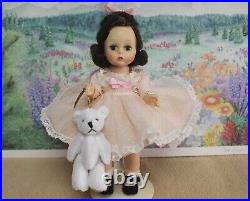 Madame Alexander kins Doll Vintage ADORABLE with Pet Bear