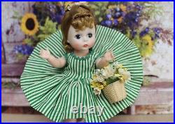 Madame Alexander kins Doll Vintage withFlower Basket