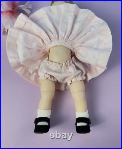 Madame Alexander-kins Doll wearing pink play dress, BKW, green eyes, pink cheeks