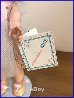 Madame Alexander-kins Vintage Doll 1953 SLW #554 Ballerina MIBWT Box & Tag RARE