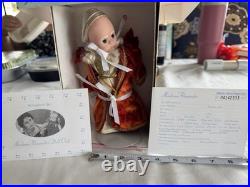Madame Alexander's Merlin Mint in Box with tag and collector registration