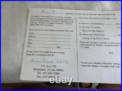 Madame Alexander's Merlin Mint in Box with tag and collector registration