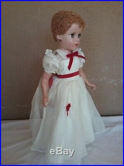 Madame Alexander vintage 17 doll Mary Martin Margaret face caracul well strung