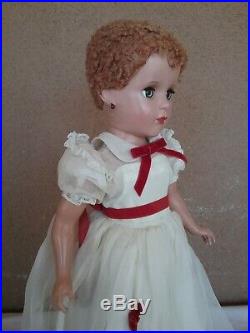 Madame Alexander vintage 17 doll Mary Martin Margaret face caracul well strung