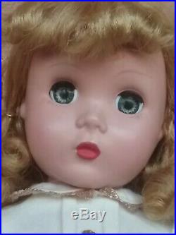 Madame Alexander vintage doll 1940s Maggie face 14 tagged dress adult owner
