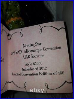 Madame alexander 2012 MADCC Albuquerque NM. LE. AIAR Indian Doll Morning Star