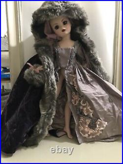 Madame alexander 21 Cissy Pompadour Winter Coat Dress And Muff