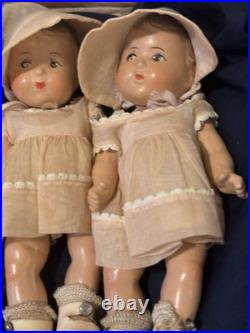 Madame alexander baby dolls vintage QUINTUPLETS