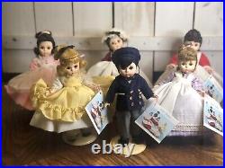 Madame alexander collection dolls little women set 8 inch, in boxes, all six