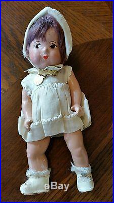 Madame alexander dolls Dionne quintuplets 7 and a half inch 1934
