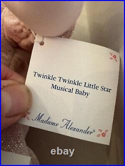 Madame alexander dolls TWINKLE LITTLE STAR MUSICAL BABY NIB