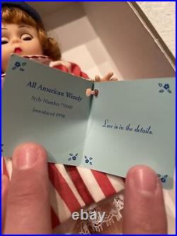 Maga Madame Alexander Doll All American Wendy 79380 No Lid 8 Inch RARE FIND