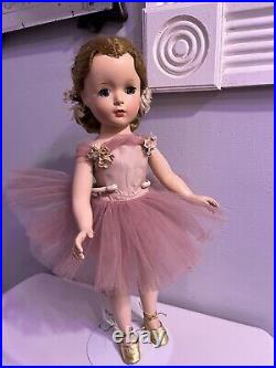 Margaret Face M. Alexander ballerina doll Original 14 Pink Tutu Tagged